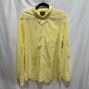 Timberland Gingham Button-Down Shirt Large Preppy Casual Smart Classic Ivy